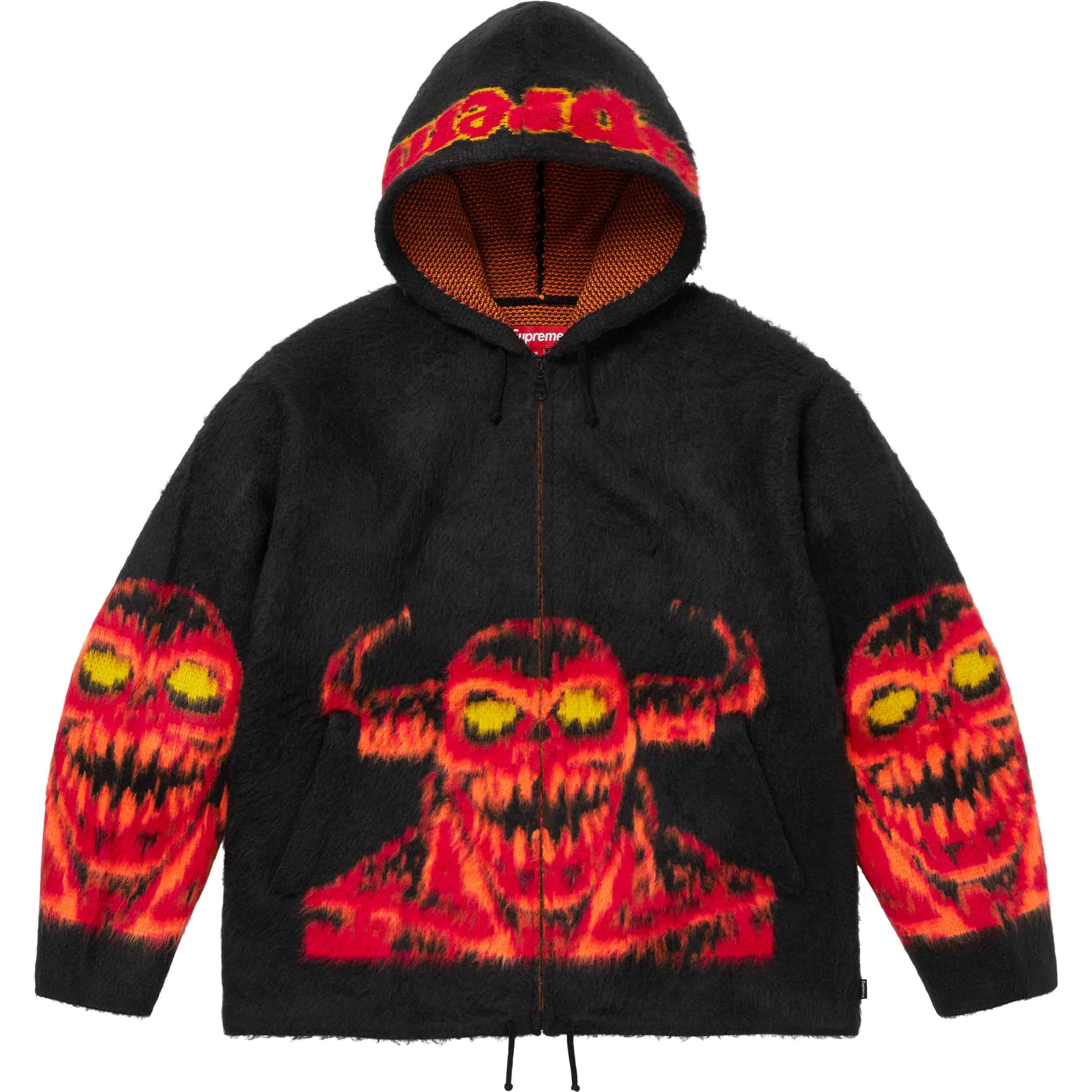 Supreme/Toy Machine Zip Up Hooded Sweater view 11